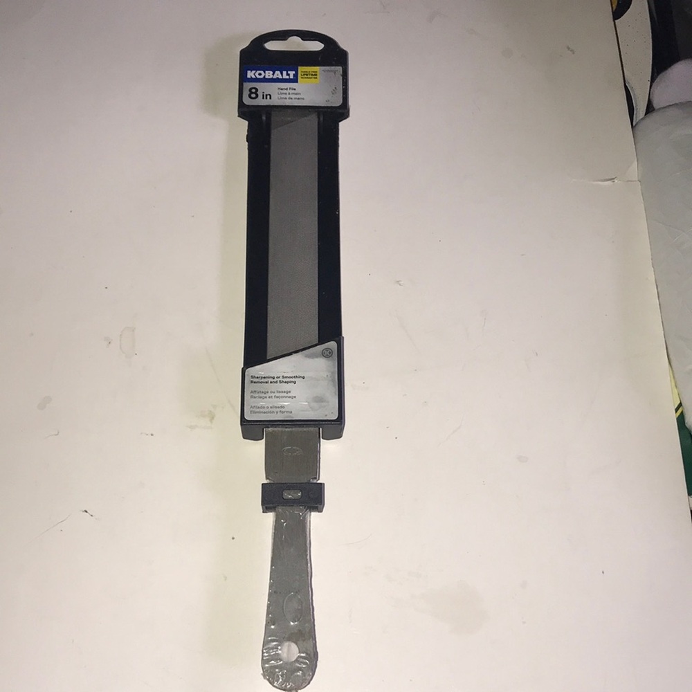 NIP Kobalt 8-Inch Metal Hand File